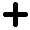 extend accordion plus sign icon black